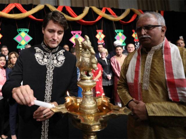 Canadian PM draws Indian ire by wishing ‘Diwali Mubarak’