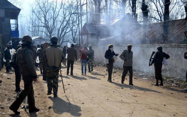 Indian troops martyrs two youth in Bandipora