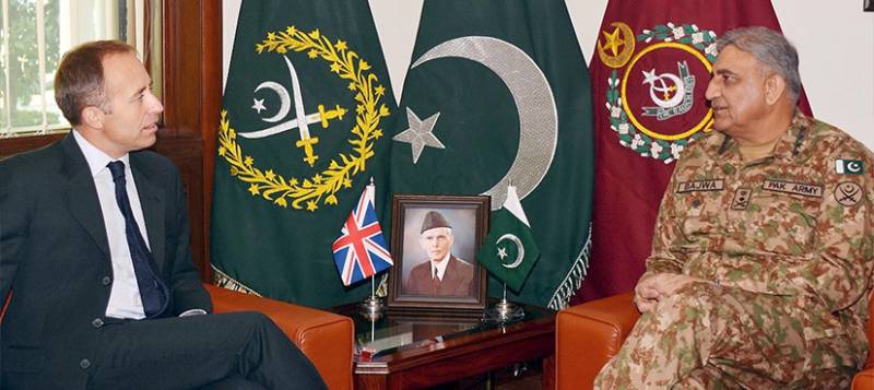 UK envoy calls on army chief, discusses regional security