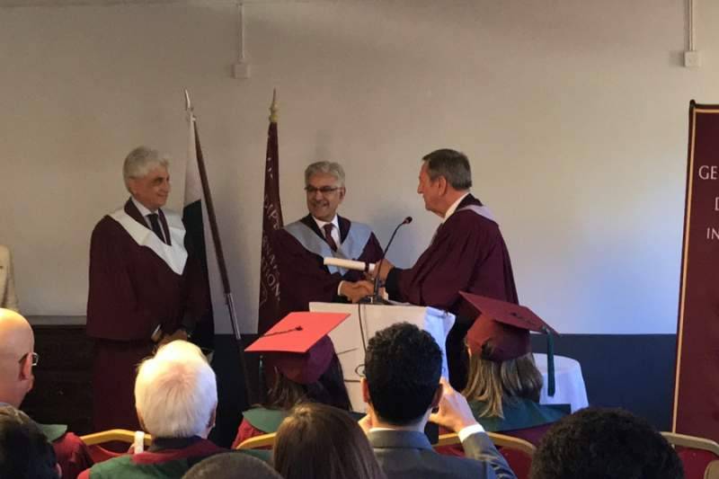 Khawaja Asif awarded honorary doctorate by Swiss university