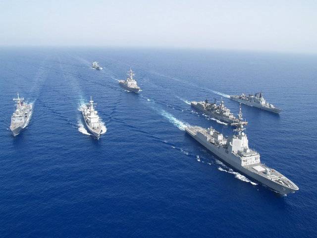 Pakistani flotilla arrives in Iran for joint navy drills