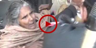 Police manhandle elderly couple in Multan