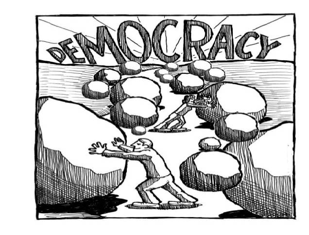 Pummeling Democracy