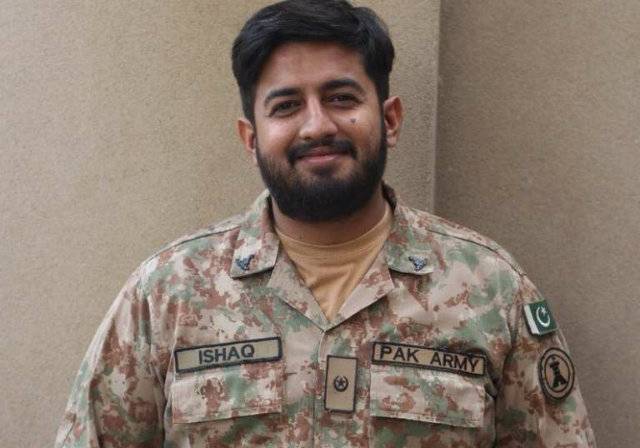 Major Ishaq laid to rest with full military honour