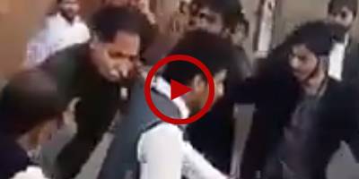 PML-N MNA Javed Latif brutally thrashed by mob