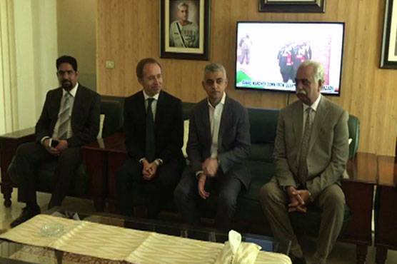 London Mayor Sadiq Khan arrives in Pakistan on maiden tour