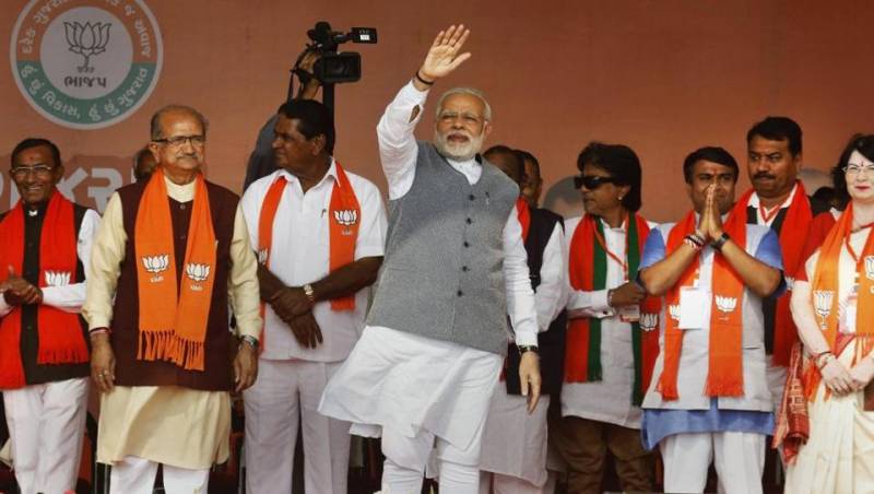 Modi says Pakistan interfering in Gujarat elections, claims it wants Ahmed Patel as chief minister