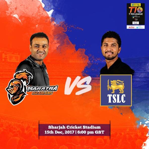 T10 League, Day 2: Maratha Arabians vs Team Sri Lanka — Live Score & Live Streaming