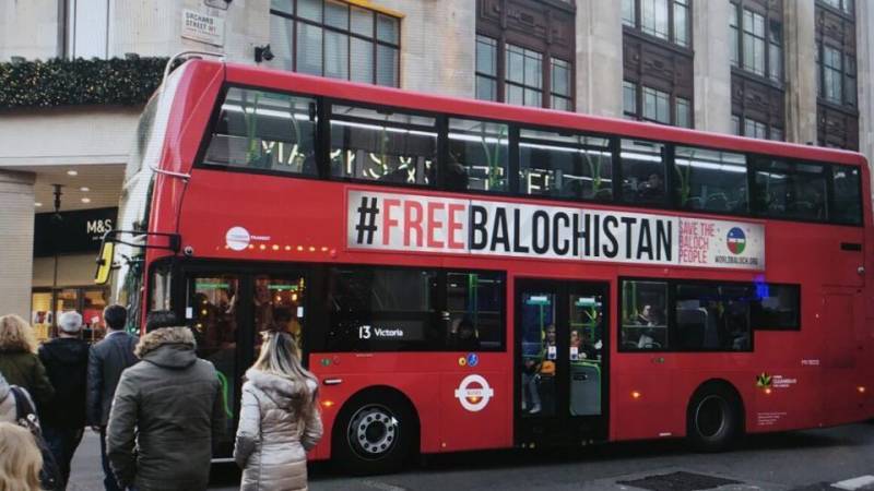 'Free Balochistan' posters pop up in New York
