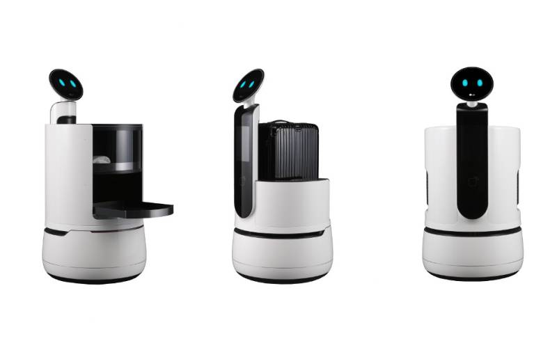 New LG robots help you with shopping and luggage