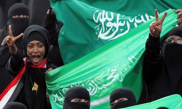 Saudi Arabia allows women to attend football matches
