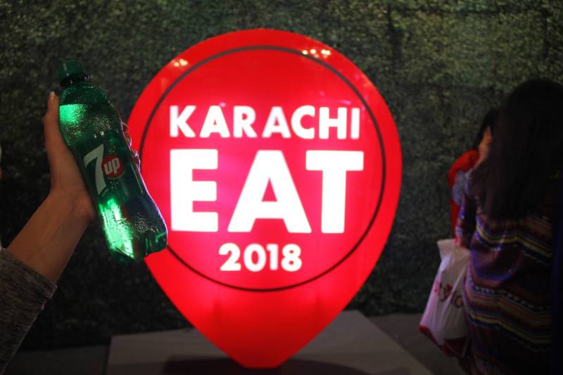 7Up refreshes foodies at Karachi Eat 2018