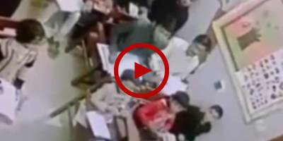 Student brutally beats teacher in Hyderabad classroom