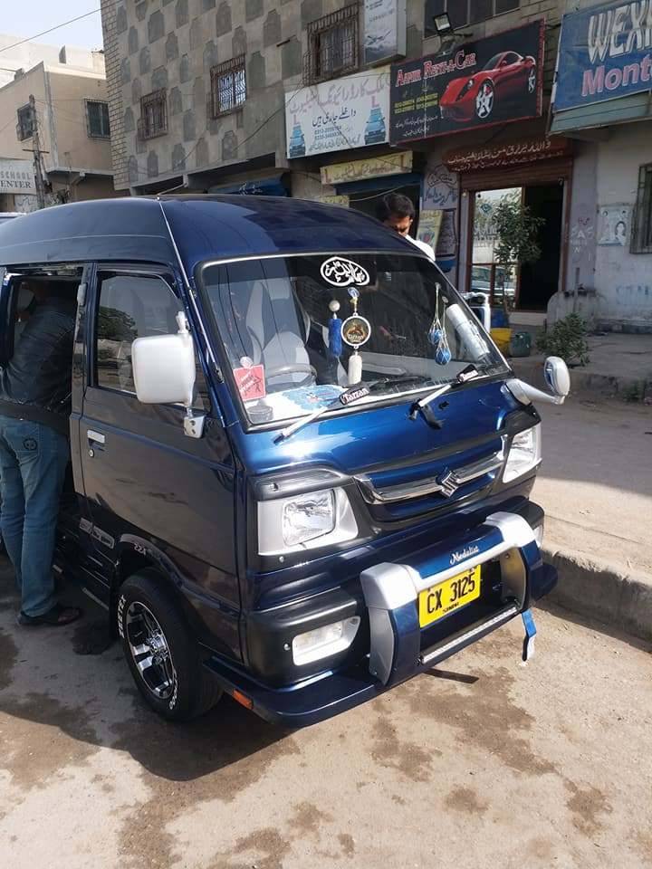 Man from Karachi Creates a Suzuki Bolan into a Luxury Car