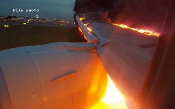Passenger jet catches fire on takeoff at Islamabad airport
