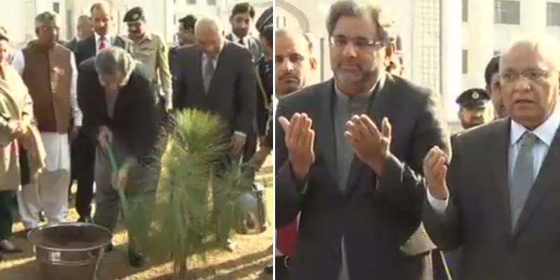 PM Abbasi launches 'Spring Tree Plantation Campaign 2018' (Video)
