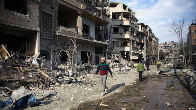 500 Syrians including 121 children killed in week-long intense bombing