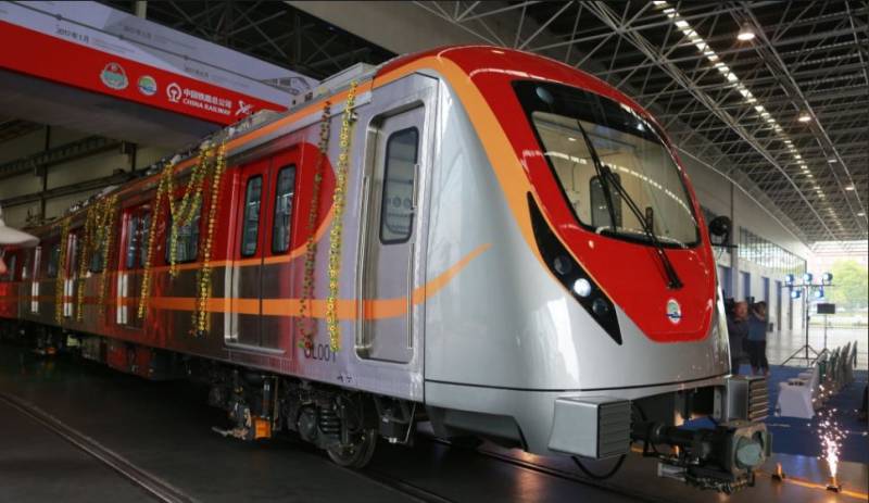 Trial run of Orange Line Metro Train carried out
