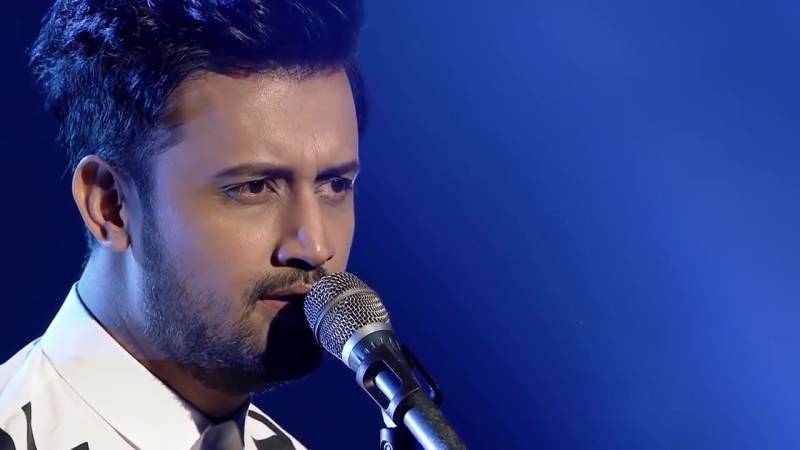 Atif Aslam's name removed from his own song by Indian music company and fans are not happy