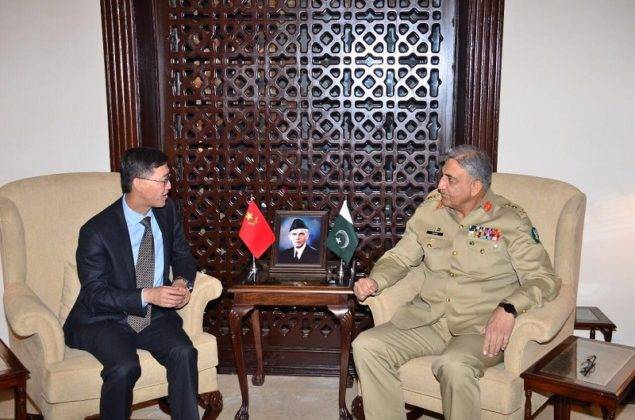 Chinese envoy hails Pakistan army's efforts for regional peace