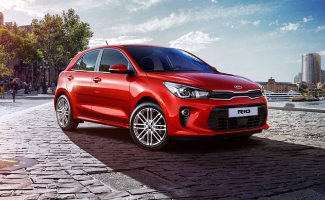 KIA’s economically viable RIO with high end features spotted in Pakistan