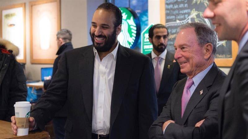 Saudi crown prince bin Salman meets pro-Israel groups during US visit
