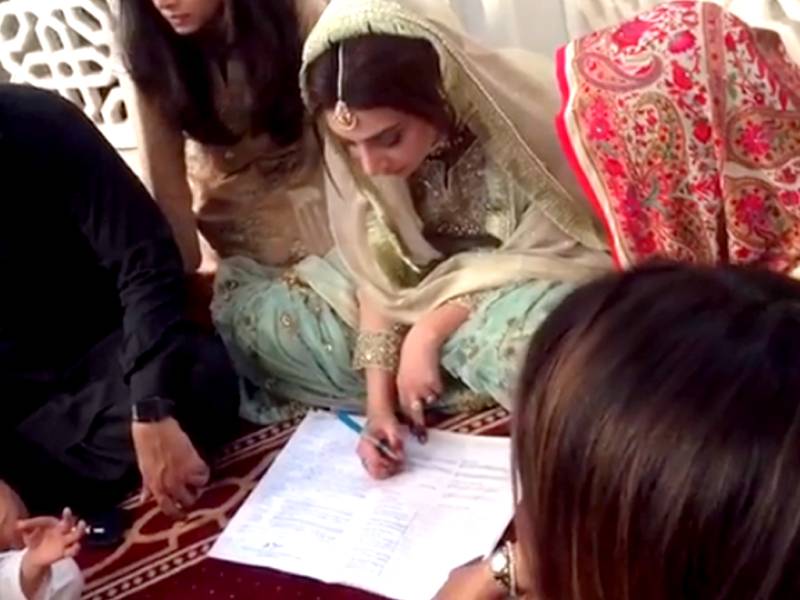 Highlights: Aisha Khan ties the knot with Major Uqbah
