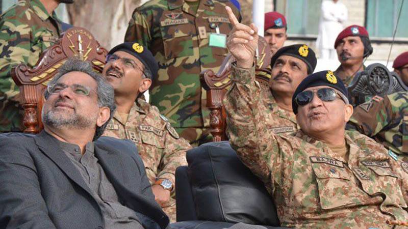 PM Abbasi, COAS Gen Bajwa dash to Saudi Arabia for inspecting military drills of Islamic Military Alliance