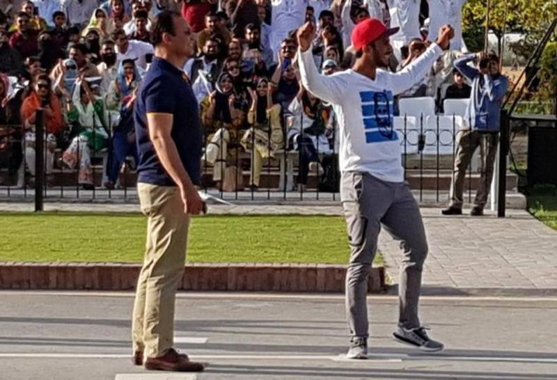 Indian army fumes over Hasan Ali’s signature-style celebration at Wagah border