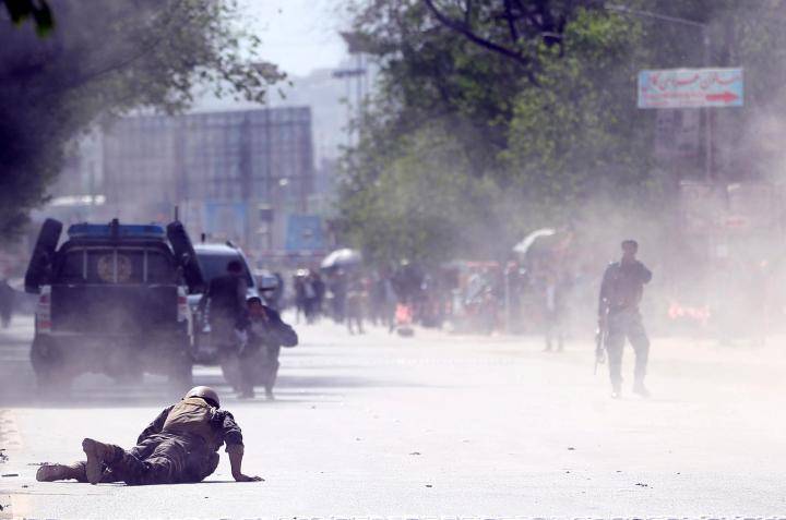 Eight journalists among 29 killed in Kabul blasts (VIDEO)