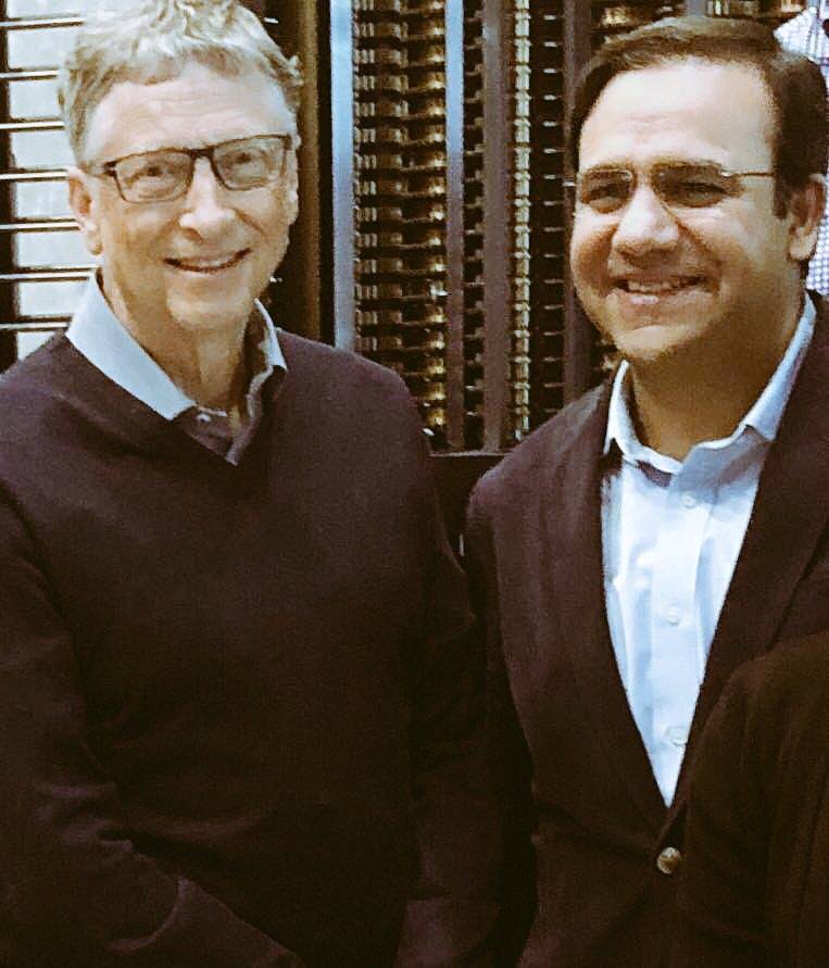 ‘Wonderful to meet Bill Gates’: PITB chief Dr Umar Saif calls on Microsoft founder