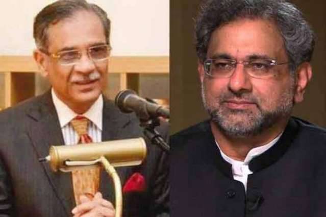 Top judge denies summoning PM Abbasi in pilots' fake degrees case