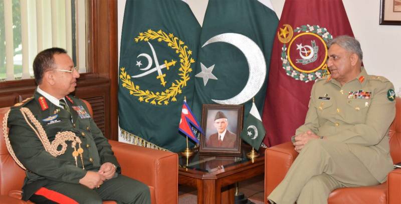Nepalese army chief meets Gen Bajwa, praises Pakistan's anti-terror efforts