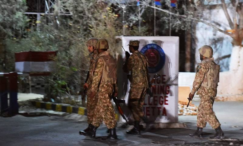 5 suicide bombers killed as security forces foil Quetta terror bid: ISPR
