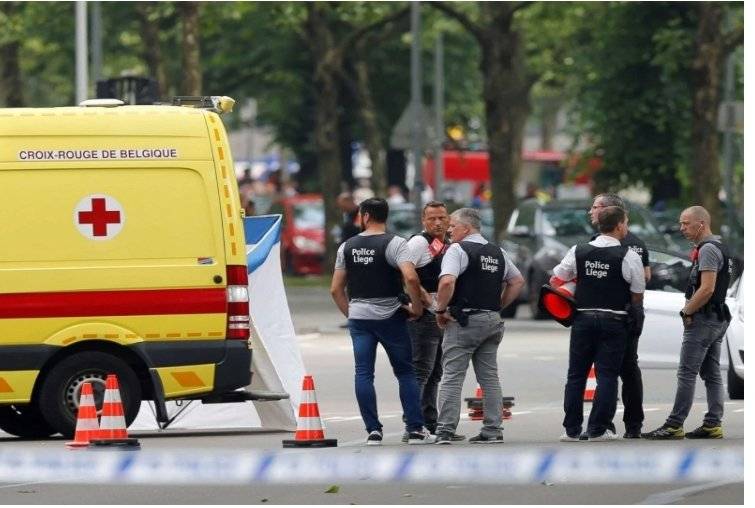Two cops and civilian killed in Belgium attack (VIDEO)