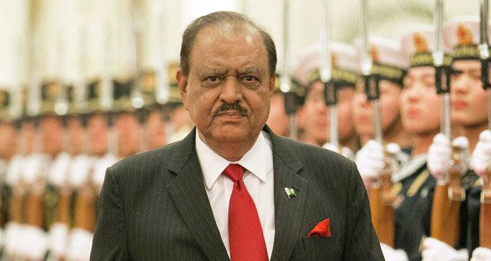 President Mamnoon lands in China to attend 18th SCO Summit