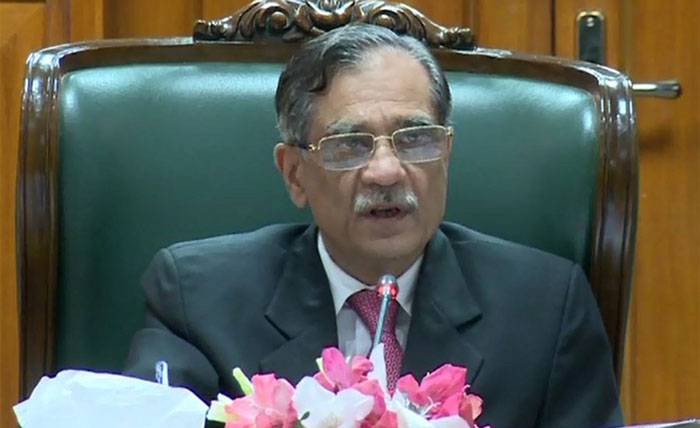 CJP Saqib reveals post-retirement plans during visit to Fountain House on Eid