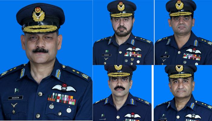 Pakistan promotes five PAF officers to Air Vice Marshal