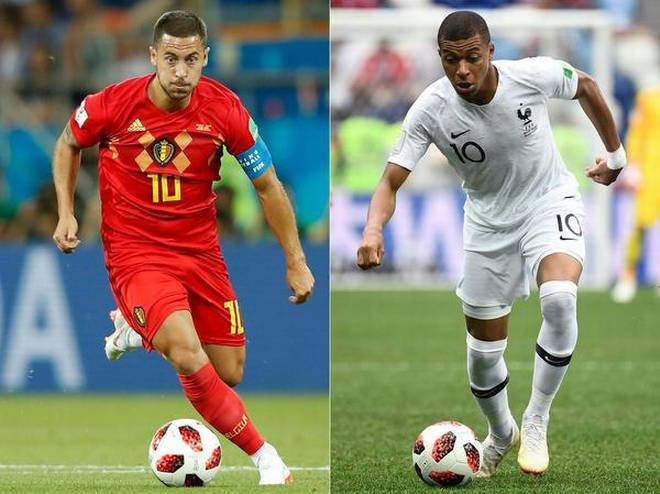 Belgium face France in FIFA World Cup 1st semi-final tonight