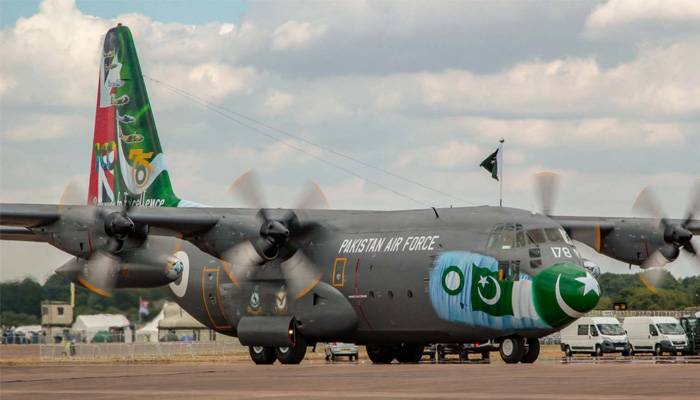 PAF C-130 aircraft to participate in Royal International Air Tattoo Show