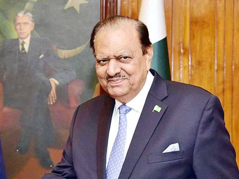 President Mamnoon approves law for speedy disposal of election complaints amid rigging claims