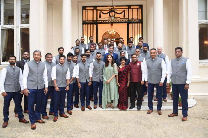 First lady of cricket: Anushka Sharma's presence in official photo of Team India questioned by social media