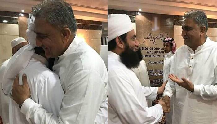 COAS Bajwa meets Tariq Jameel in Mecca after performing Hajj
