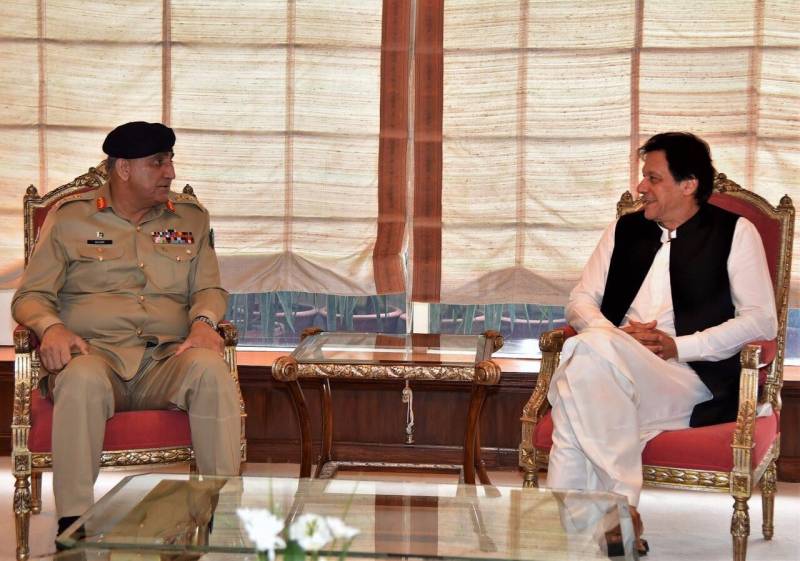 VIDEO: PM Imran briefed on defence, security related issues in maiden GHQ visit