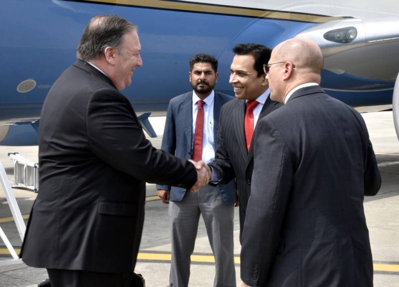US State Secretary Pompeo lands in Islamabad amid tense US-Pak ties