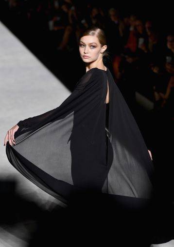 New York Fashion Week Day 1: Gigi Hadid ends the show in Tom Ford, while the show kicks off with pole dancing