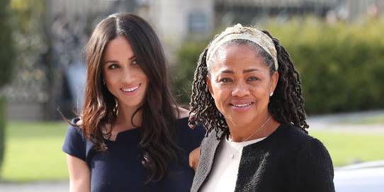 Plot twist Doria has been staying with Meghan and Harry all summer!