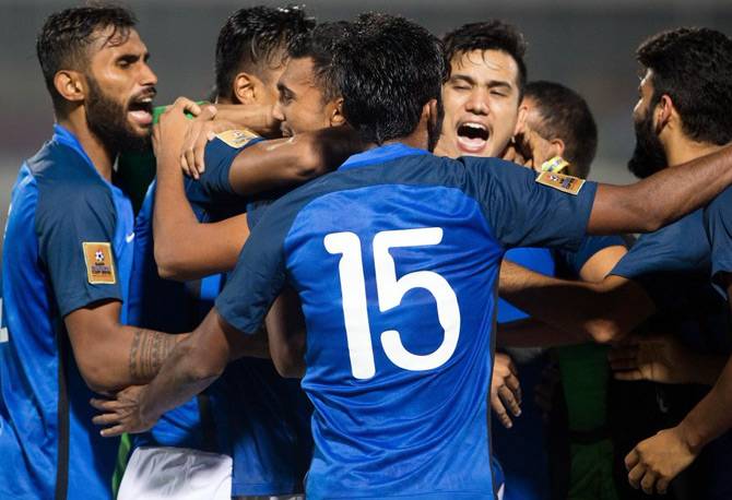 Football: India beat Pakistan 3-1 to reach SAFF final
