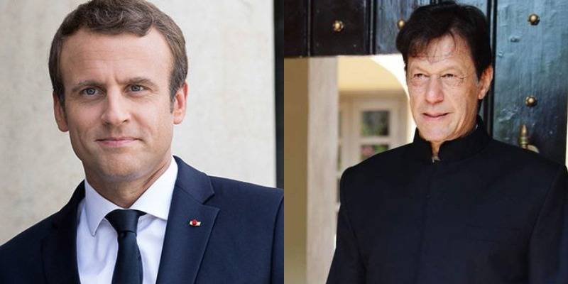 French President Macron calls PM Imran, recognises Pak sacrifices in war on terror