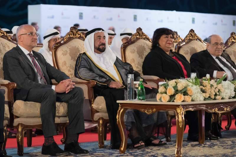 Sharjah ruler witnesses panel discussion on history, present and future of Arabic language